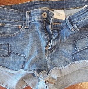 H&M Light Blue Denim Shorts